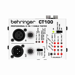 Behringer CT100 Professionele 6-in-1 kabeltester
