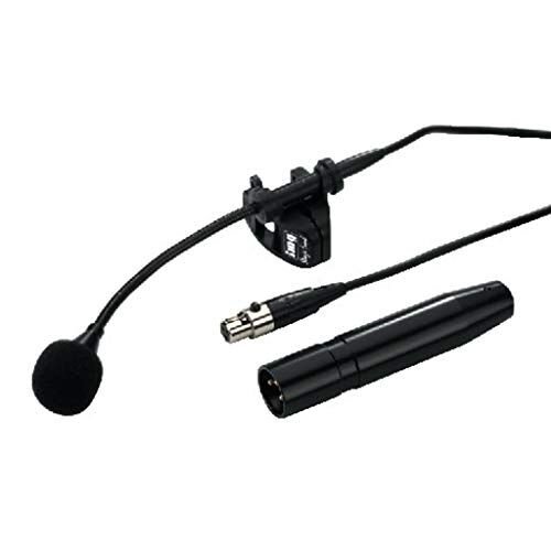 233360 IMG STAGELINE ECM-310W Electret Microfoon voor Windinstrumenten Geluidsopname Zwart
