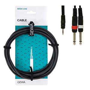 190120 Alpha Audio  Basic Line Y-kabel (1,5 m, stereo jack naar monojack)
