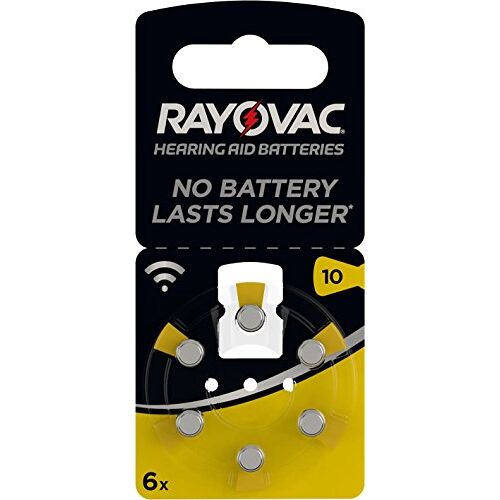 Rayovac Maat 10 PR70 Hoortoestel batterijen 6-Pack