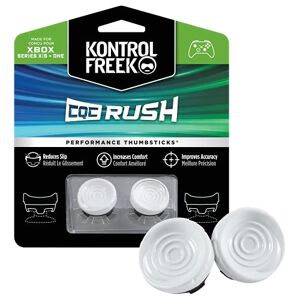 KontrolFreek FPS Freek CQC Rush voor Xbox One en Xbox-serie X-controller   Prestaties Thumbsticks   2 Mid-Rise Concave   Wit