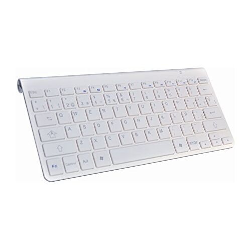 L-Link LL-KB-6110 toetsenbord voor mobiele apparaten QWERTY Spaans wit Bluetooth toetsenborden voor mobiele apparaten (QWERTY, Spaans, mini, wit, Bluetooth)