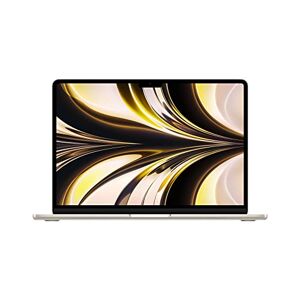 MLY23N/A 2022 Apple MacBook Air met M2‑chip: 13,6‑inch Liquid Retina-display, 8GB RAM, 512 GB SSD-opslag; sterrenlicht