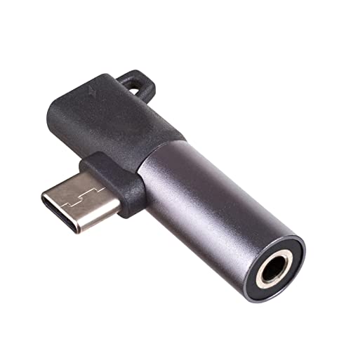 AKYGA Hoofdtelefoonadapter AK-AD-62 USB Type C naar USB Type C/Jack 3,5 mm voor Android