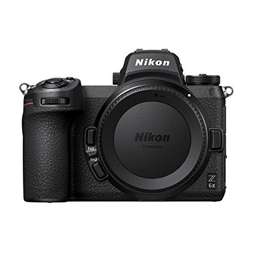 Nikon Z6 II Compact Systeemcamera Behuizing 24,5 MP FULL-FRAME sensor 14 bps 2 kaartslots Grote Z lens 4K video VOA060AE Zwart