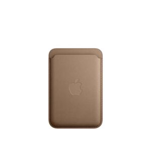 Apple FineWoven kaarthouder met MagSafe voor iPhone - Taupe ​​​​​​​