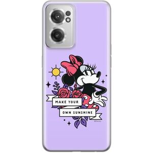 ERT GROUP mobiel telefoonhoesje voor OnePlus NORD CE 2 origineel en officieel erkend Disney patroon Minnie 073 optimaal aangepast aan de vorm van de mobiele telefoon, hoesje is gemaakt van TPU