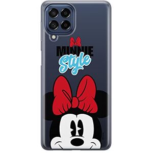 ERT GROUP mobiel telefoonhoesje voor Samsung M53 5G origineel en officieel erkend Disney patroon Minnie 027 optimaal aangepast aan de vorm van de mobiele telefoon, gedeeltelijk bedrukt