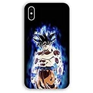 Cokitec Beschermhoes voor iPhone XR Manga Dragon Ball Sangoku zwart