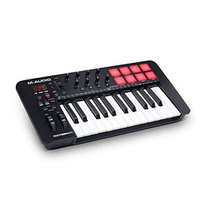 M-Audio Oxygen 25 V – 25-toetsen USB MIDI Keyboard Controller met Beat Pads, Smart Chord & Scale Modes, Arpeggiator en Software Suite inbegrepen
