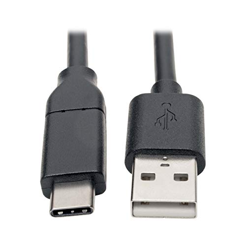 U038-C13 TRIPP LITE USB C naar USB-A Kabel 3A Beoordeling USB-Als Cert M/USB Type C, 13" ()