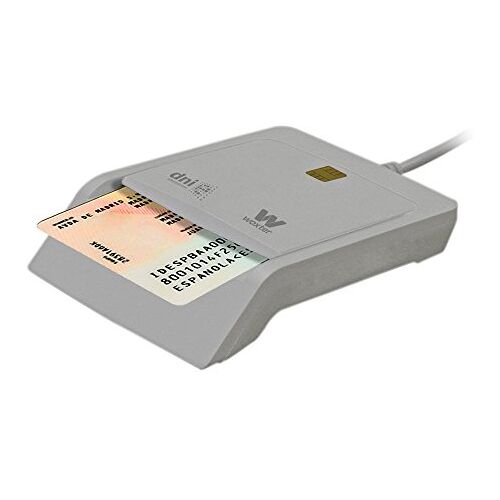 WOXTER Elektronische ID Reader wit elektronische ID-lezer, ID 3.0, compatibel met pc en MAC