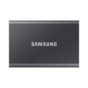 Samsung T7 Portable SSD 500 GB USB 3.2 Gen.2 External SSD Titanium Grey (MU-PC500T/WW)