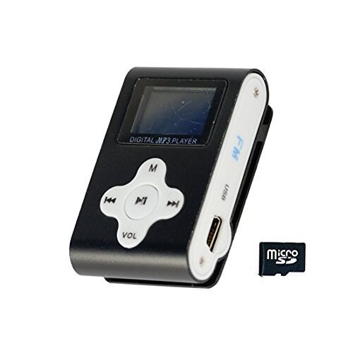 Xtreme 27611 MP3-speler 4 GB zwart MP3-/MP4-speler (MP3-speler, 4 GB, LCD, 3,5 mm, FM-radio, zwart)