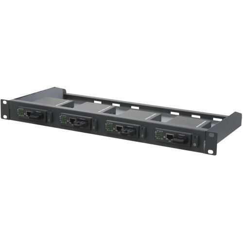 KTI Networks KCR-4MC-H 4-Slots Mediaconverter 19" Chassis