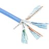 ACT FP656B CAT6 S/FTP PVC Patchkabel Soepel Blauw - 305 meter