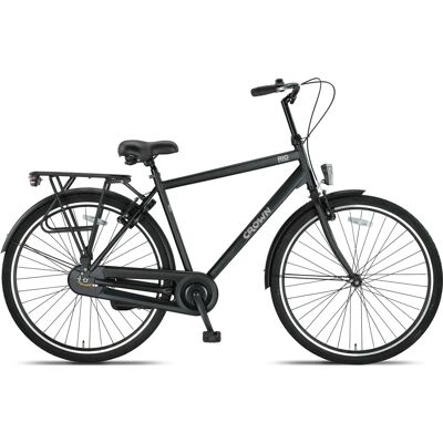 Crown Rio Herenfiets 28 inch 52 cm Mat Zwart Crown Rio Herenfiets 28 inch 52 cm Mat Zwart