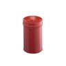 ABC Kantoormeubelen Vlamdovende prullebak kleur rood uitvoering 15 liter