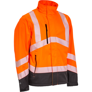 Elka 116505r Hoogzichtbare Softshell Jas - Werkkleding Elka 116505r Hoogzichtbare Softshell Jas - Werkkleding