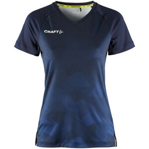 Craft 1912760 Premier Fade Jersey - Sportshirt / V-hals / Zwart Craft 1912760 Premier Fade Jersey - Sportshirt / V-hals / Zwart