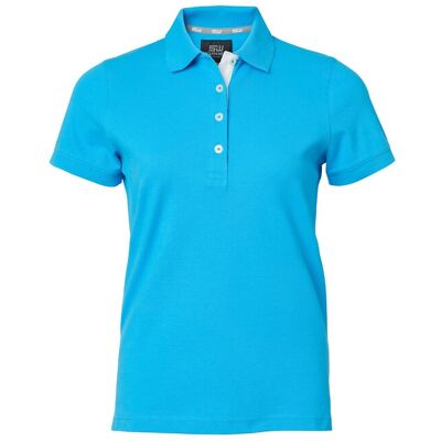 Southwest: Marion W Polo, Maat XS Aqua Blauw Southwest: Marion W Polo, Maat XS Aqua Blauw