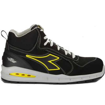 Diadora Run A.Box Mid S3S 182529 C0200 Black Diadora Run A.Box Mid S3S 182529 C0200 Black