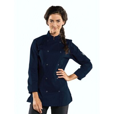 Chaud Devant Basix 271 Chef Jacket Lady Poco Navy Chaud Devant Basix 271 Chef Jacket Lady Poco Navy