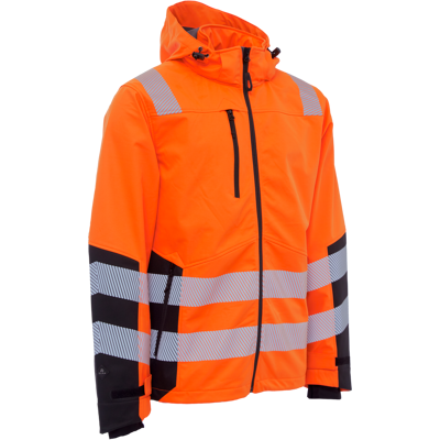 Elka Rainwear Elka 116503R Visible Xtreme Recycled Softshell jacket Elka Rainwear Elka 116503R Visible Xtreme Recycled Softshell jacket
