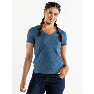 Chaud Devant 761 T-shirt Lady Tierra Blue Melee Chaud Devant 761 T-shirt Lady Tierra Blue Melee