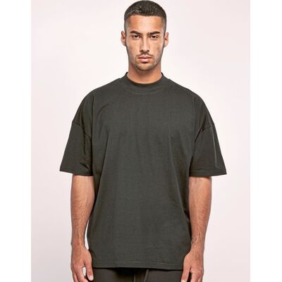 Build Your Brand BY230 Men´s Oversized Mock Neck Tee Build Your Brand BY230 Men´s Oversized Mock Neck Tee