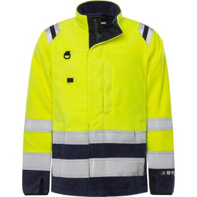 FRISTADS 122233 Flamestat high vis fleecejack klasse 3 4063 ATF FRISTADS 122233 Flamestat high vis fleecejack klasse 3 4063 ATF