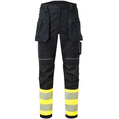 Portwest FR416 PW3 FR Modaflame Hi Vis Class 1 Holster Trousers Portwest FR416 PW3 FR Modaflame Hi Vis Class 1 Holster Trousers