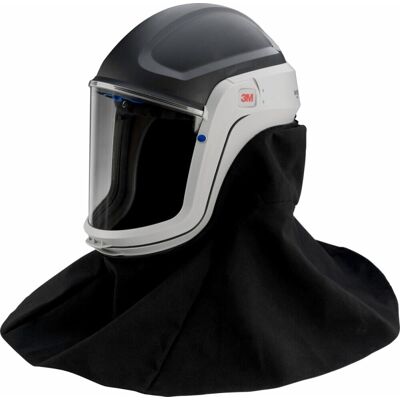 3M M-407 helm met schouderbedekking brw. 3M M-407 helm met schouderbedekking brw.