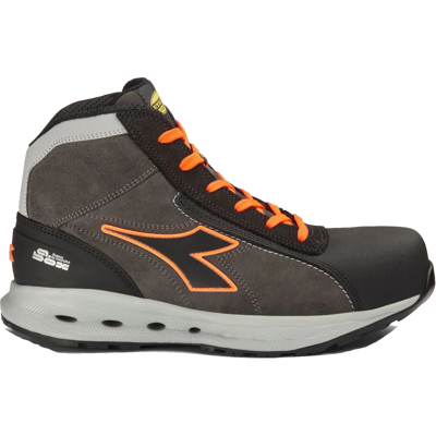 Diadora Glove A.Box Mid Pro S3S 183120 C8321 Asphalt / Orange Fluo Diadora Glove A.Box Mid Pro S3S 183120 C8321 Asphalt / Orange Fluo