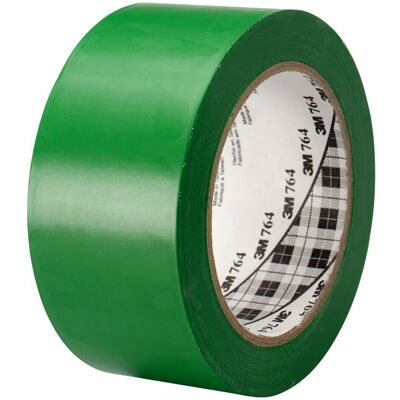 3M 764 Vinyl Tape groen 50 mm x 33 m 3M 764 Vinyl Tape groen 50 mm x 33 m