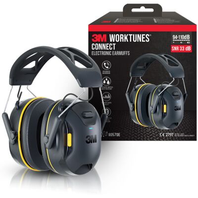 3M Worktunes Connect 90570E-1 BLT oorkap 3M Worktunes Connect 90570E-1 BLT oorkap