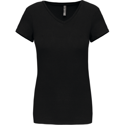 Kariban K3015C Dames-T-shirt V-hals korte mouwen Kariban K3015C Dames-T-shirt V-hals korte mouwen