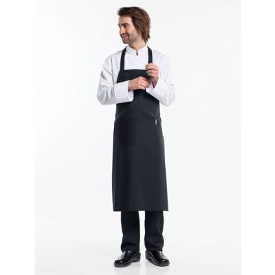 Chaud Devant 533 Bib Apron Santino Black Chaud Devant 533 Bib Apron Santino Black