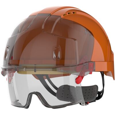 JSP AMB170 EVO VISTAlens Draai oranje/smoke JSP AMB170 EVO VISTAlens Draai oranje/smoke