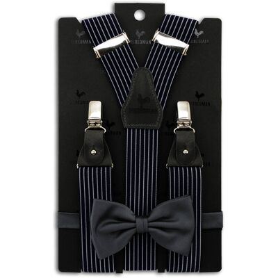 Sir Redman SR20007 ( SRCOMBI20007B ) bretels combi pack Striped Gent grijs Sir Redman SR20007 ( SRCOMBI20007B ) bretels combi pack Striped Gent grijs