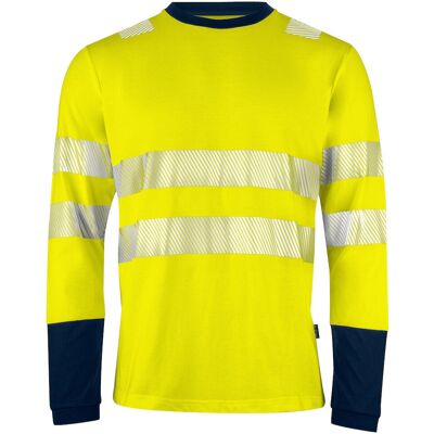 ProJob 646014 6014 SIGNALISATIET-SHIRT LANGE MOUWEN EN ISO 20471 KLASSE 3 ProJob 646014 6014 SIGNALISATIET-SHIRT LANGE MOUWEN EN ISO 20471 KLASSE 3