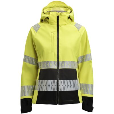 Jobman 65137778 1377 Women's Softshell Jacket Hi-Vis Jobman 65137778 1377 Women's Softshell Jacket Hi-Vis