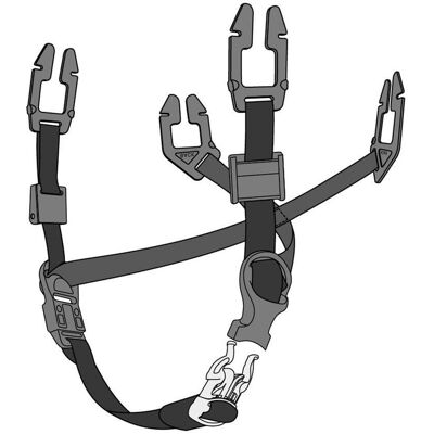 MSA V-Gard Universee 4-pt GA90047 Kinriem MSA V-Gard Universee 4-pt GA90047 Kinriem