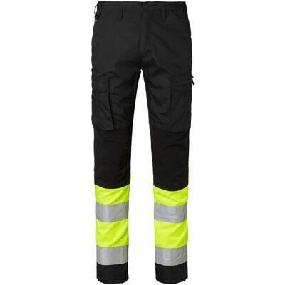 Top Swede: 220 Service Trousers, Maat C44 Zwart/Geel Top Swede: 220 Service Trousers, Maat C44 Zwart/Geel