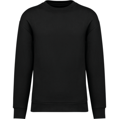 Native Spirit NS435 Ecologische uniseks sweater met ronde hals en verlaagde schouders in geborsteld fleece Native Spirit NS435 Ecologische uniseks sweater met ronde hals en verlaagde schouders in geborsteld fleece