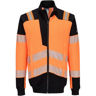 Portwest FR756 PW3 Modaflame gebreid Hi-Vis FR sweatshirt met rits Portwest FR756 PW3 Modaflame gebreid Hi-Vis FR sweatshirt met rits