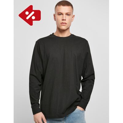 Build Your Brand BY091 Long Sleeve Tee With Cuffrib Build Your Brand BY091 Long Sleeve Tee With Cuffrib