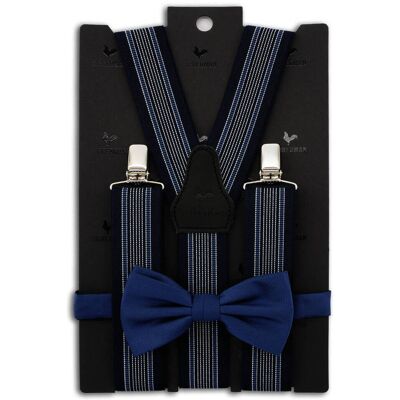 Sir Redman SR20094 ( SRCOMBI20094B ) bretels combi pack James Wyatt blauw Sir Redman SR20094 ( SRCOMBI20094B ) bretels combi pack James Wyatt blauw