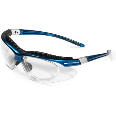 JSP 1EQU23CRX Bril Blauw/Clear JSP 1EQU23CRX Bril Blauw/Clear
