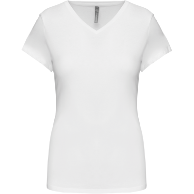 Kariban K3015 Dames-T-shirt V-hals korte mouwen Kariban K3015 Dames-T-shirt V-hals korte mouwen